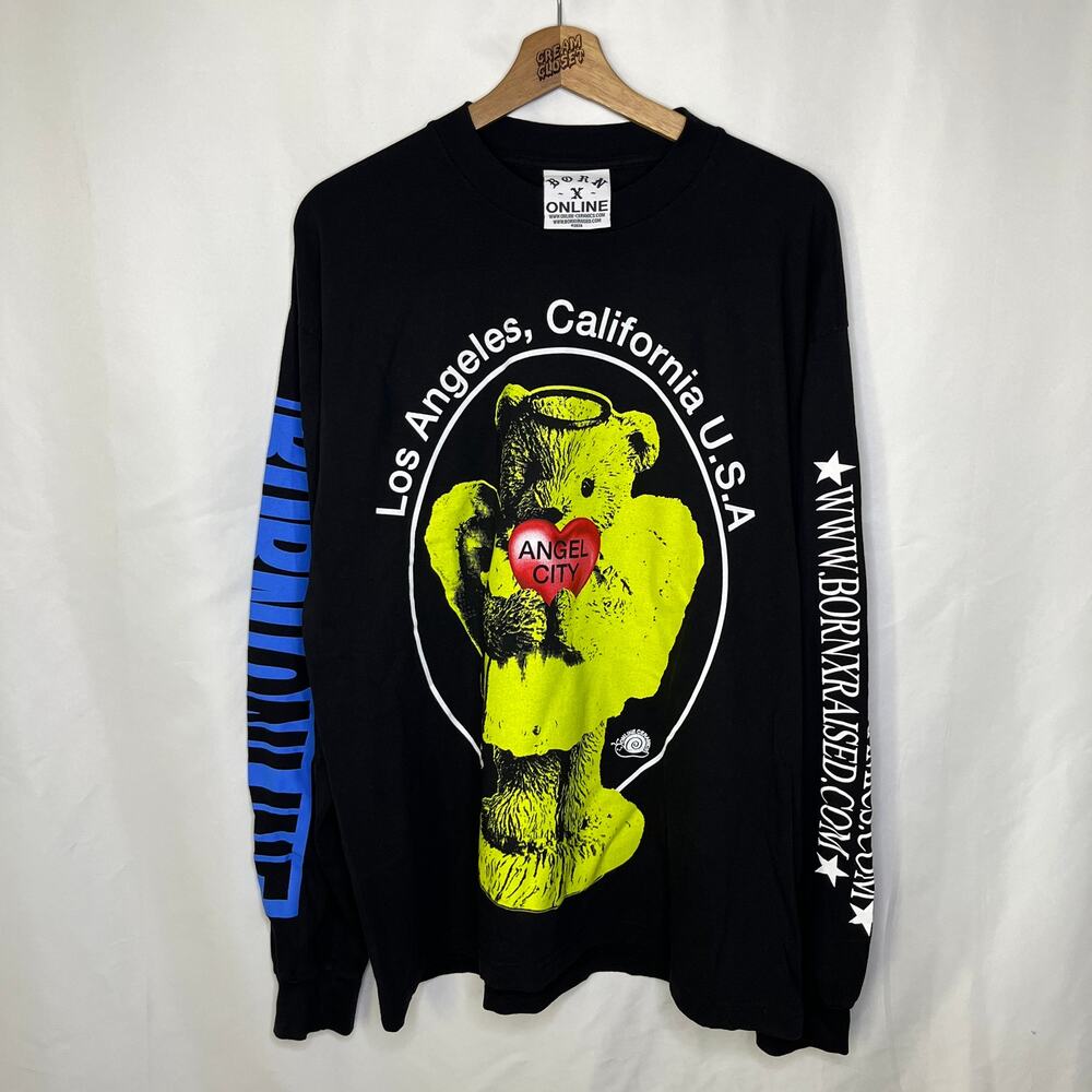 Born x Raised x Online Ceramics Same Moment Los Angeles Longsleeve Tee size L
